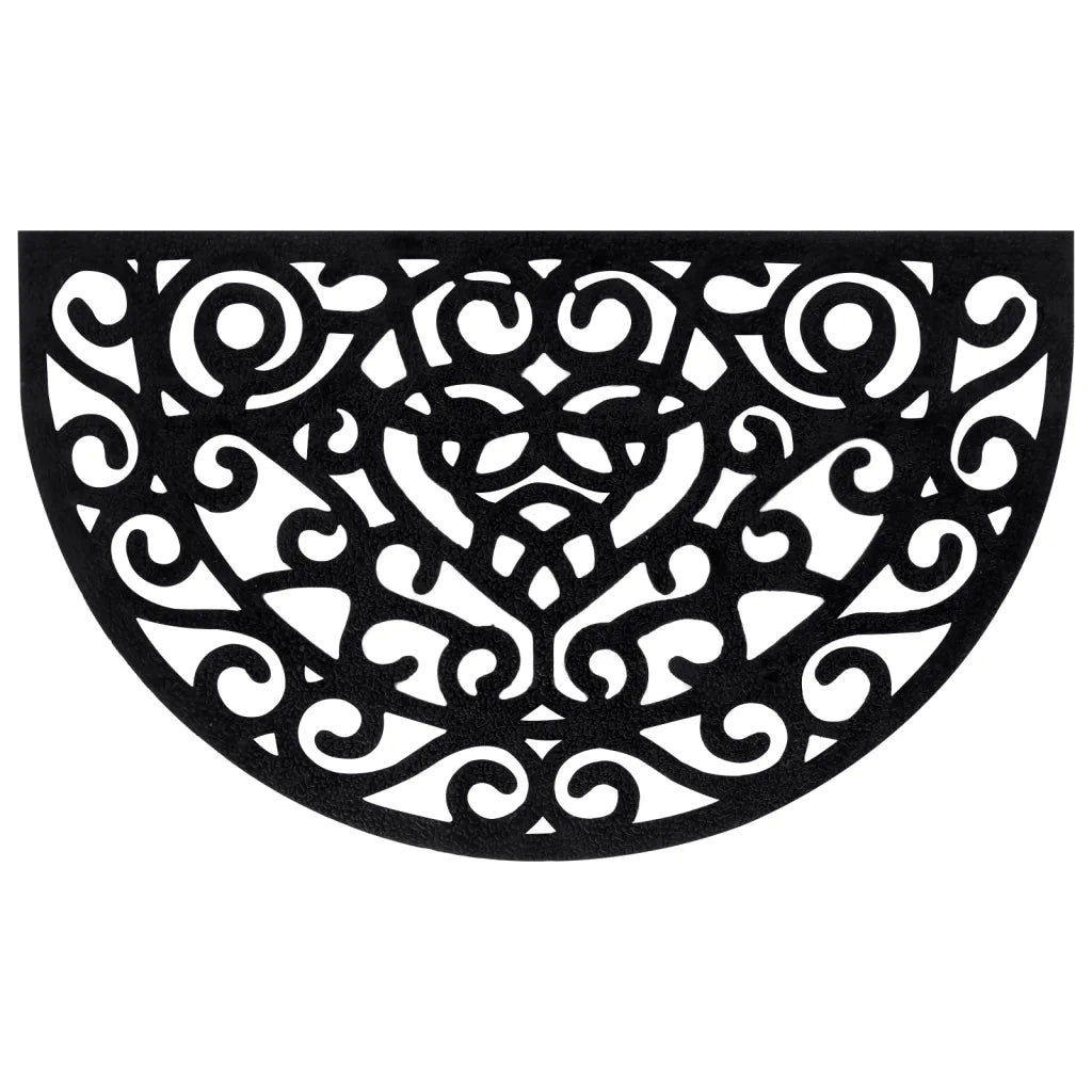 Zerbino Mezzo Rotondo 45x75 cm in Gomma 155661