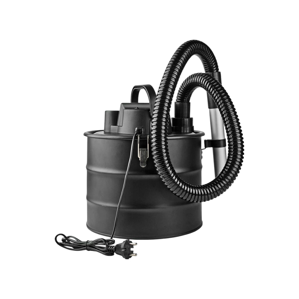 Aspiracenere 18L 800W con Filtro HEPA e Tubo Flessibile Nero Nedis
