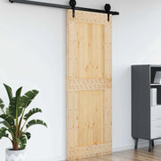 Porta NARVIK Naturale 85 x 210 cm Legno di pino solido 42047090