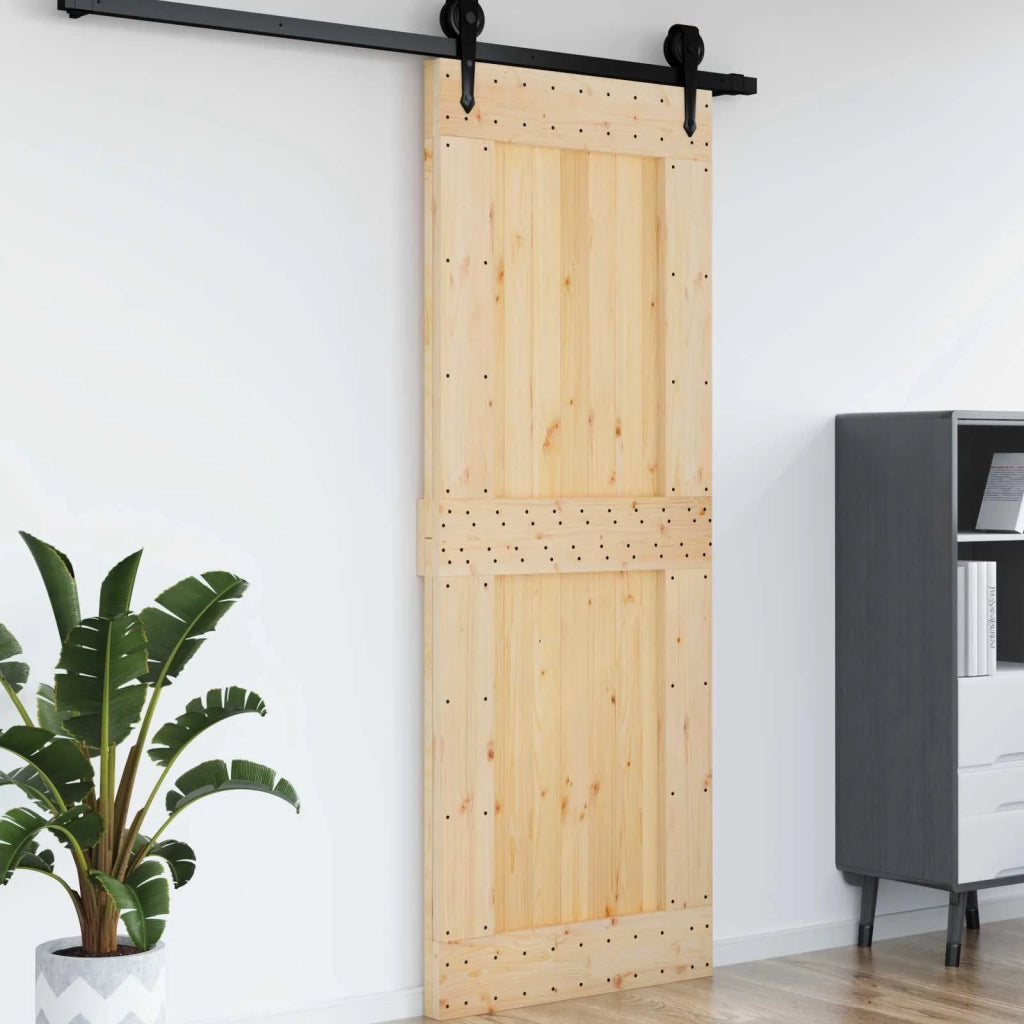 Porta NARVIK Naturale 85 x 210 cm Legno di pino solido 42047090