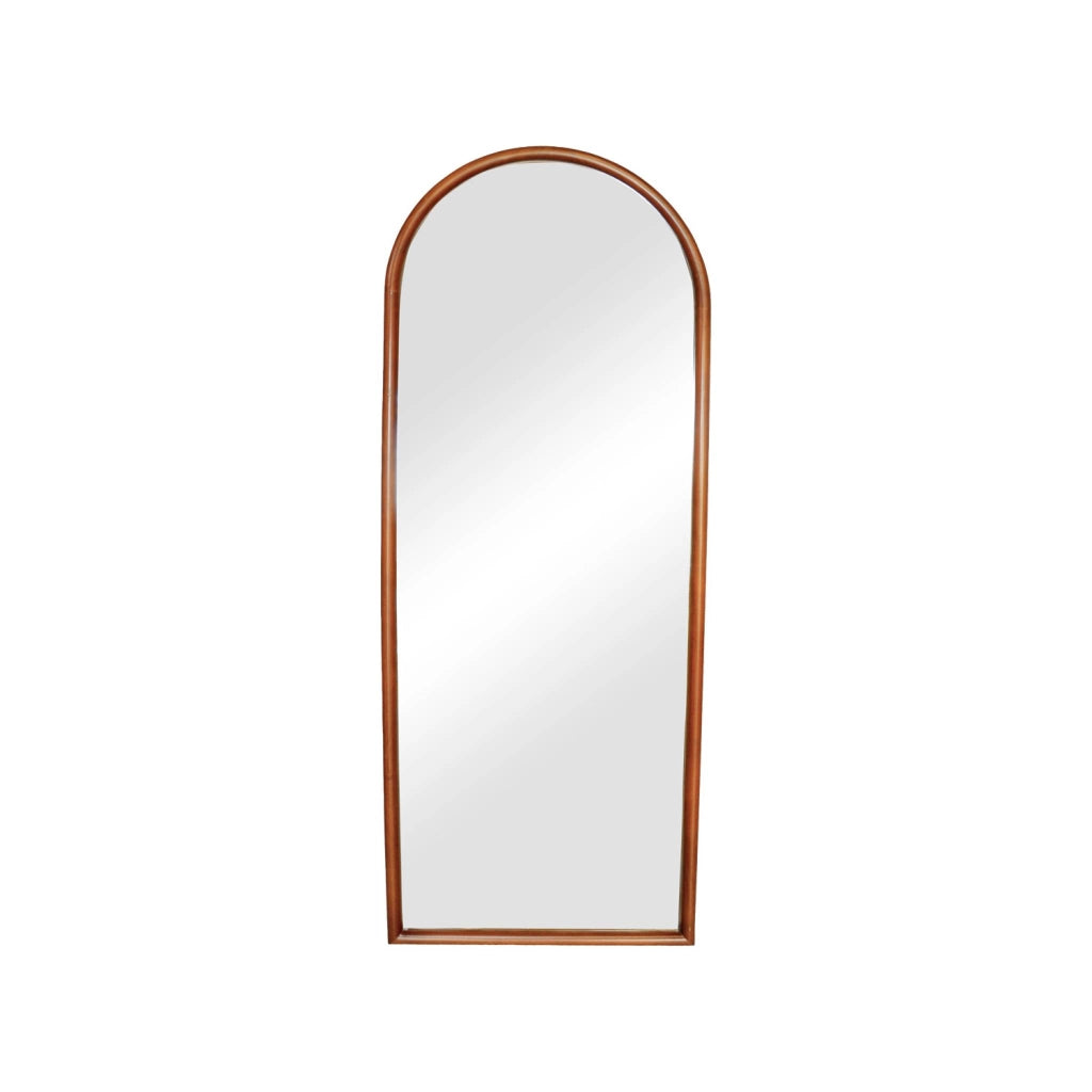 Specchio arco legno di pino, noce