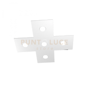 ECCENTRIC APPLIQUE-PLAFONIERA 5 LUCI GRIGIO 1156-5L-GR