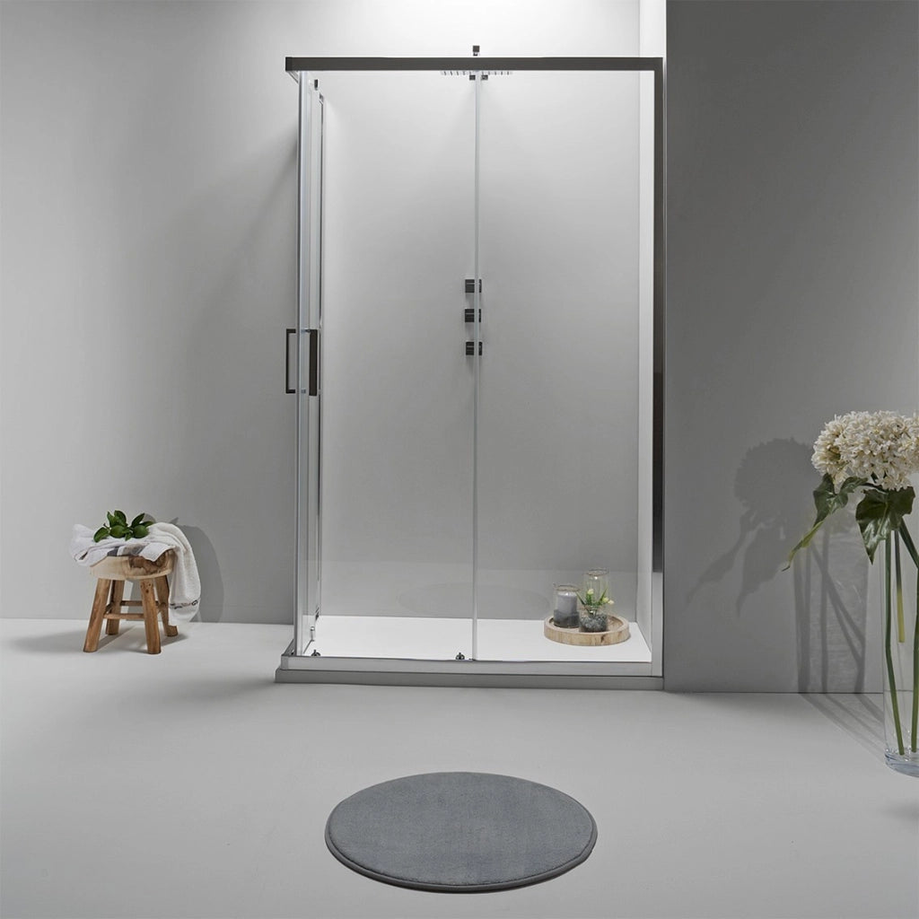 BOX DOCCIA ELITE ANGOLARE 90x100 CM SCORREVOLE TRASPARENTE