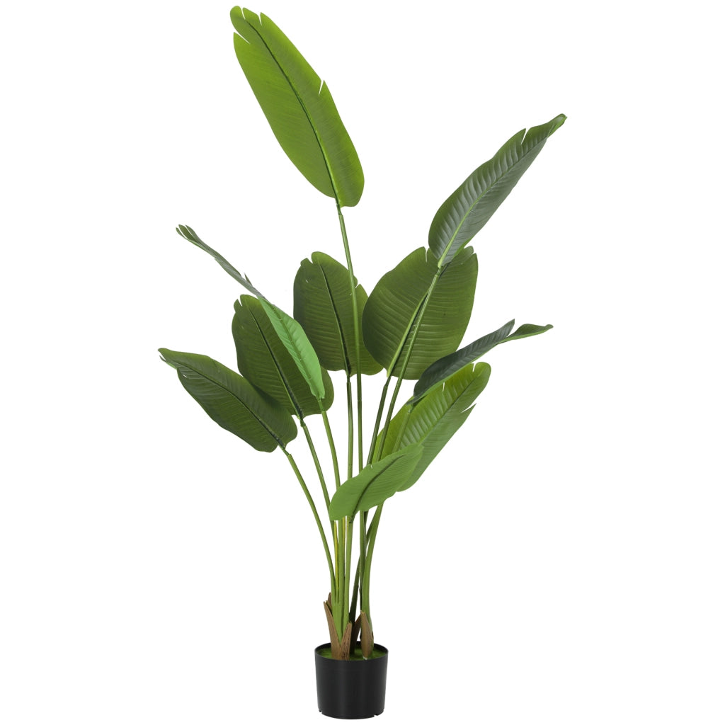 Pianta artificiale da interno 160 cm ¨C Xylo ¨C verde con vaso in plastica