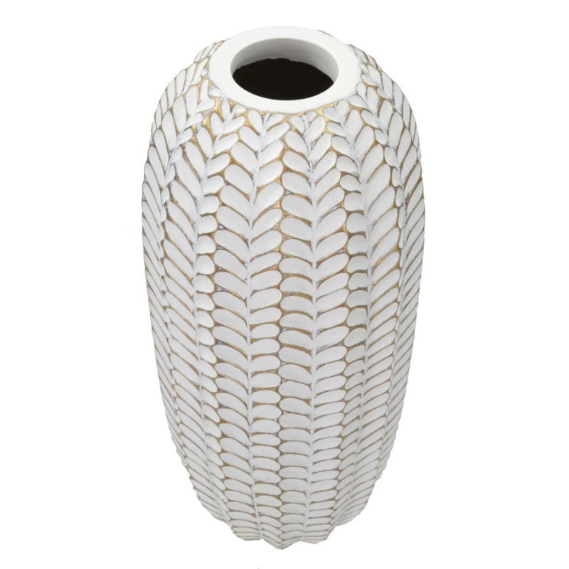 Vaso Resina Leaf cm ø 18,5x46