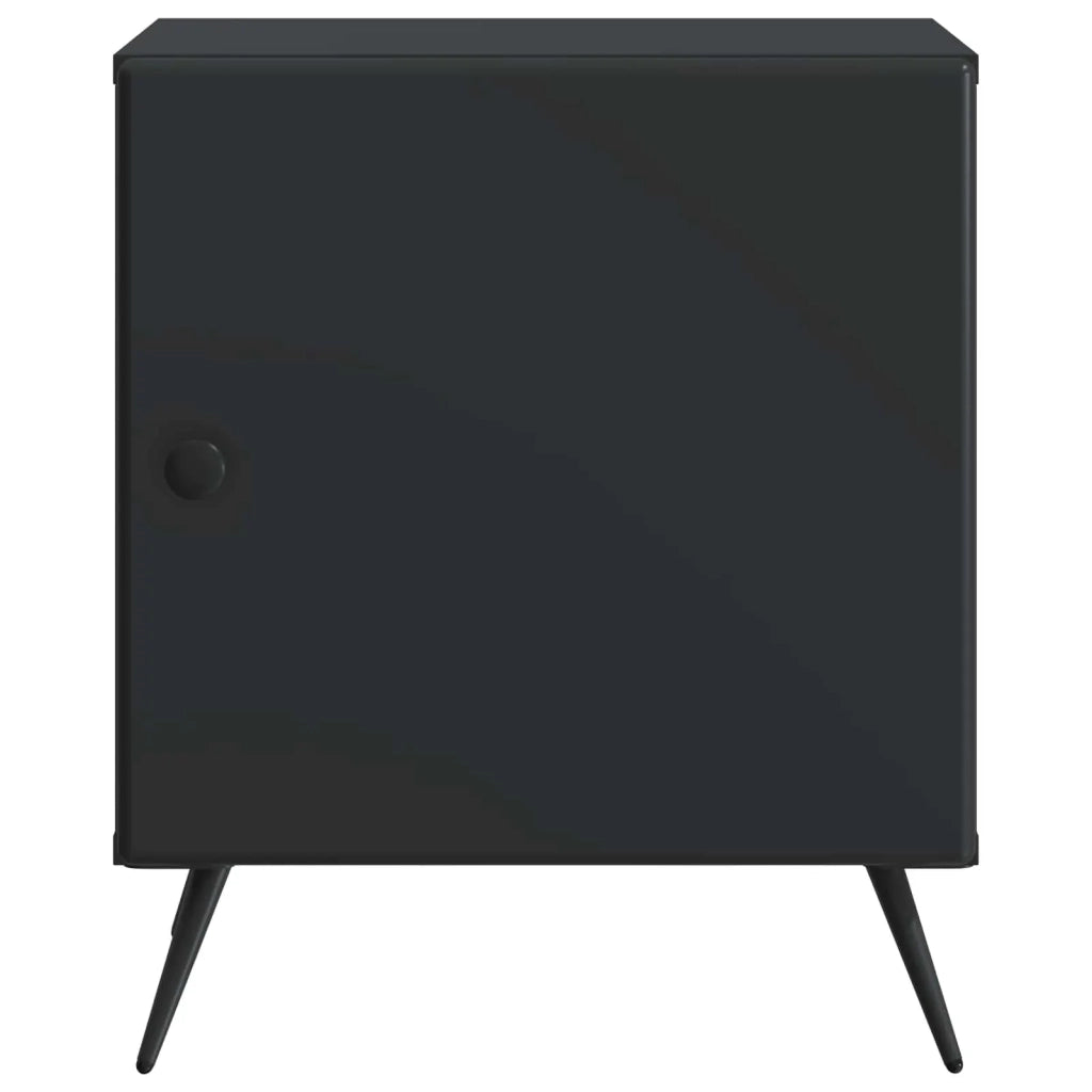 Set di 2 Comodini | Armadio da Notte | Mobiletto da notte Nero 43 x 34,5 x 50 cm