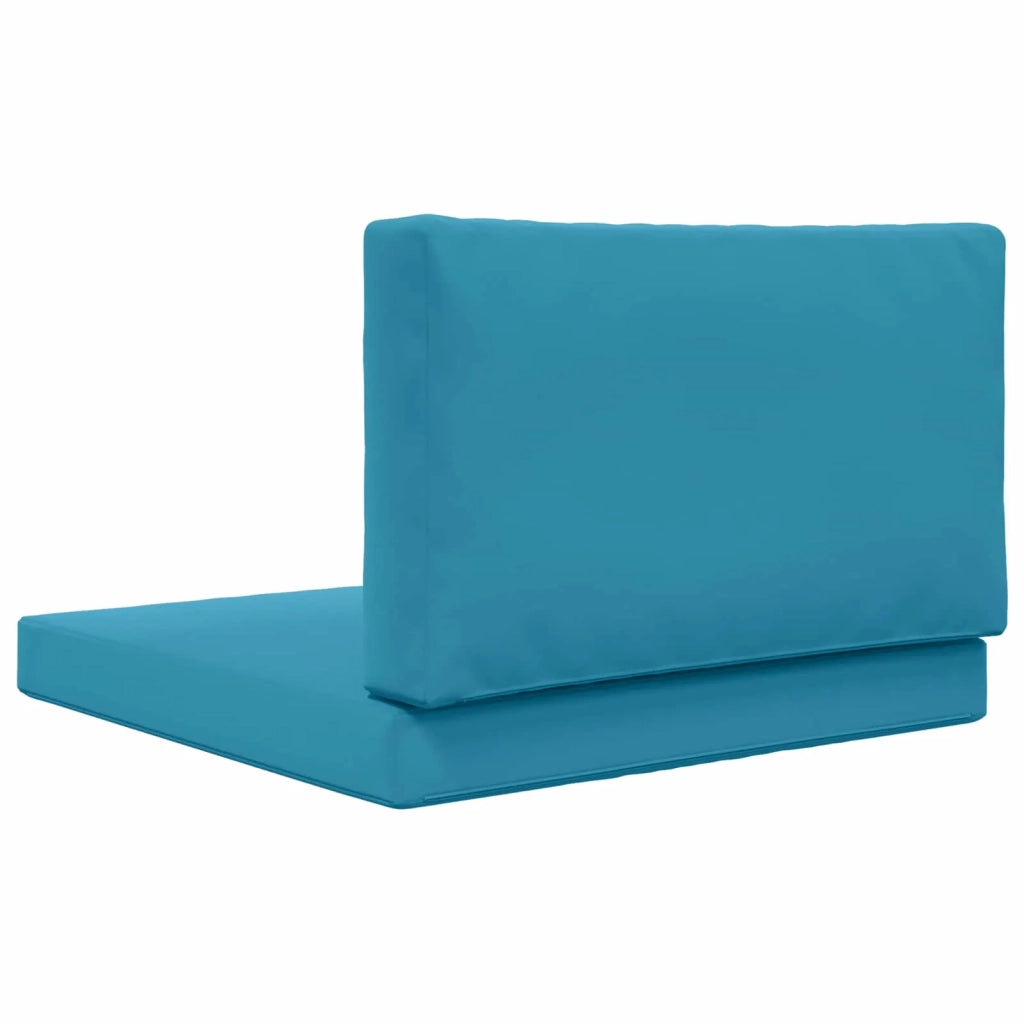 Cuscino per divano da esterno 2 pcs Blu Reale Poliestere 900839