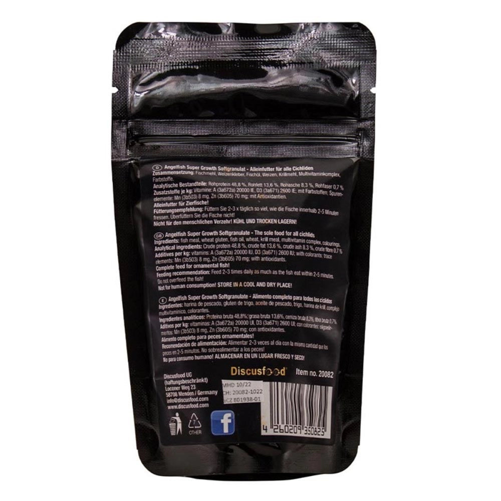 Discusfood Angelfish Super Growth 80gr