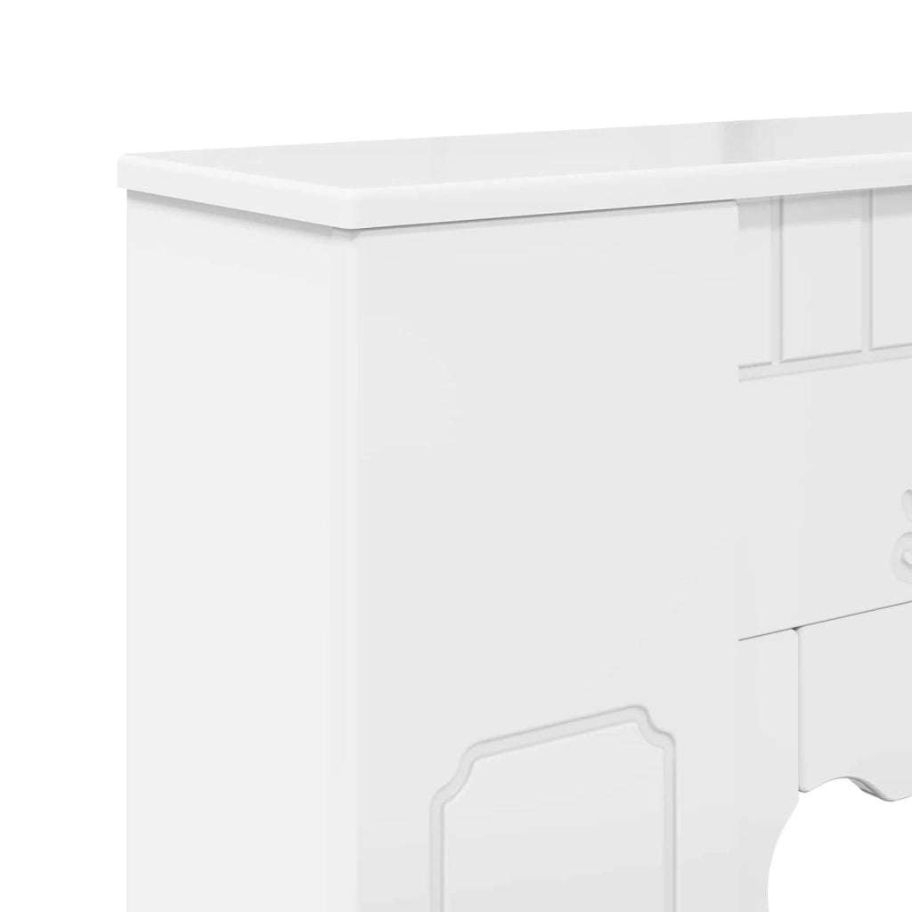 Cornice per camino Bianco Lucido 93 x 20 x 89 cm 8006628
