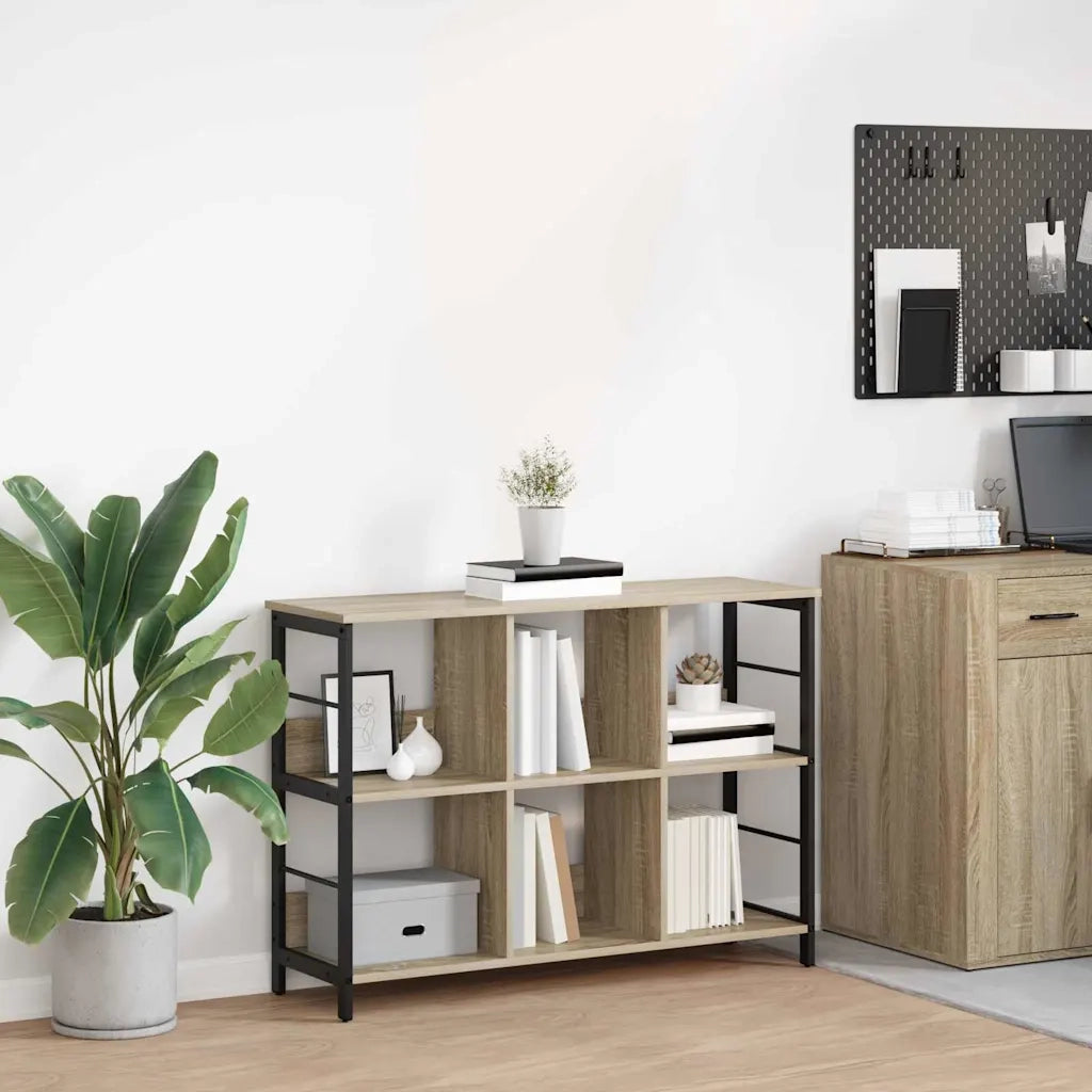 Libreria 6 livelli 102 x 32 x 72,5 cm Legno ingegnerizzato 884013