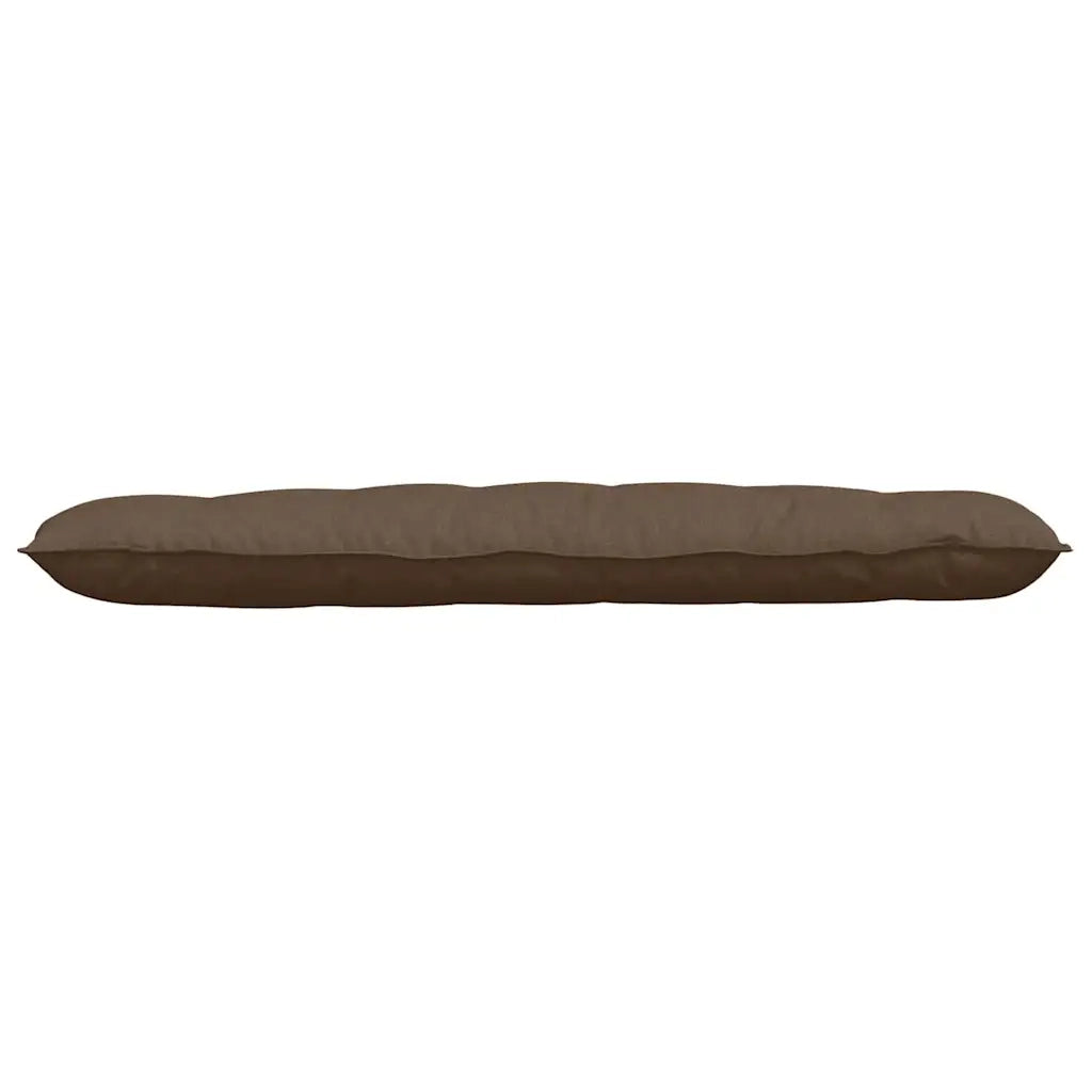 Cuscino per Schiena | Cuscino dorsale Marrone 160 x 19 x 50 cm Tessuto