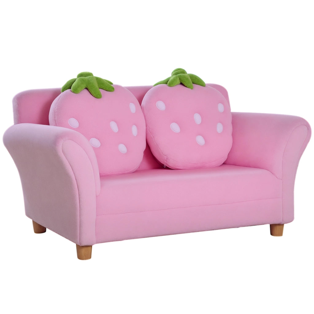 Poltrona per Bambini ¨C Minimal ¨C Rosa 90x53x48cm