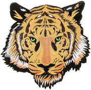 Patch con tigre con decorazione a punto diago per abbigliamento e accessori