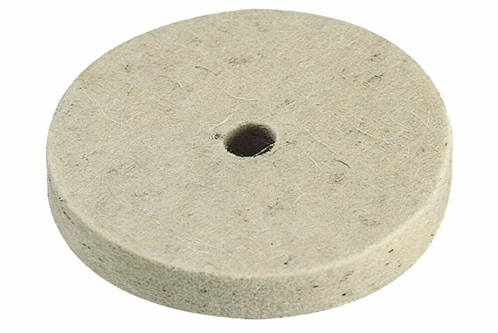 Disco di Feltro per Lucidatura a Cera Pasta Trapano 75 mm Wolfcraft 2130000