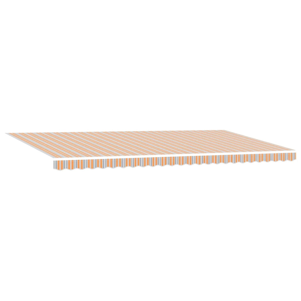 Tenda Retrattile Multicolore 600 × 300 cm Tessuto e Alluminio 3331619