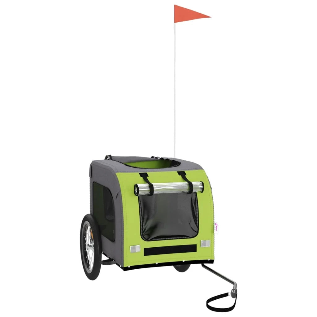 Rimorchio/carrello per animali domestici verde 02_0044281