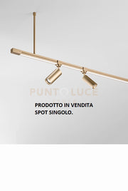 SPOT IP65 LED 9W 3000K 702LM ORO D.4,5CM L.11,5CM OUTY