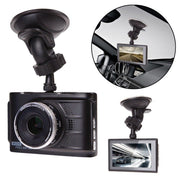 Trade Shop - Mini Dv Dvr Telecamera Per Auto Videoregistratore Auto 2 Telecamere Full Hd Wdr -
