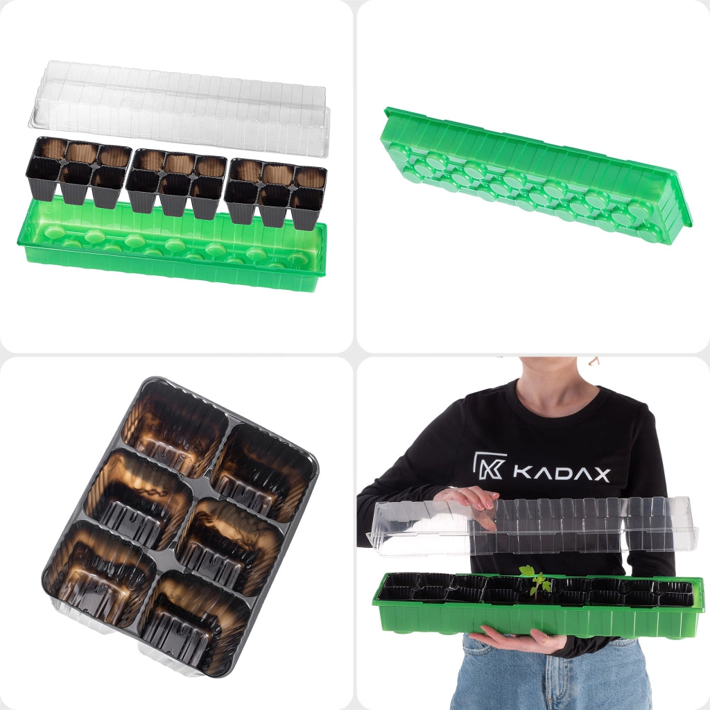 Mini serra KADAX Mini serra Serra Serra 20 scomparti Vassoio per semina
