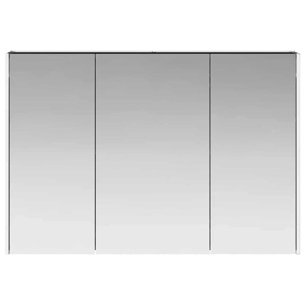 Mobiletto per specchio da bagno Rovere Nero 889272