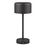 Lampada da tavolo ricaricabile touch LED nera RL Jeff