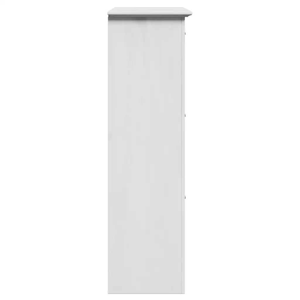 Scarpiera-Scaffale per scarpe BODO Bianca 80x35x118 cm