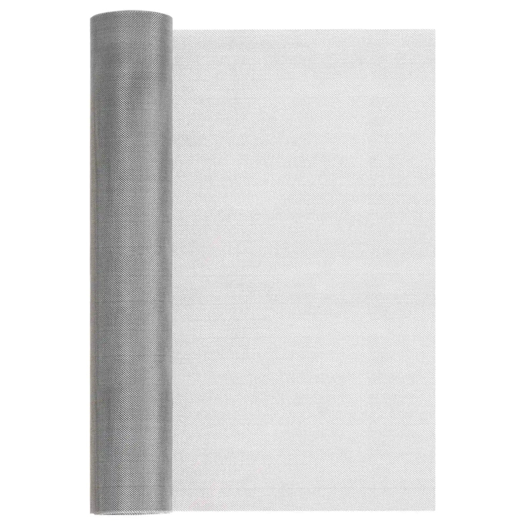 Rete per schermatura 40 x 500 cm 30 Mesh Argento 42039548