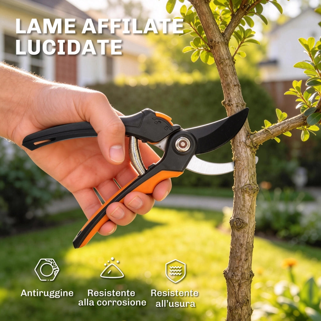 Set da Giardinaggio 2 Pezzi ¨C Minimal ¨C Troncarami e Cesoie