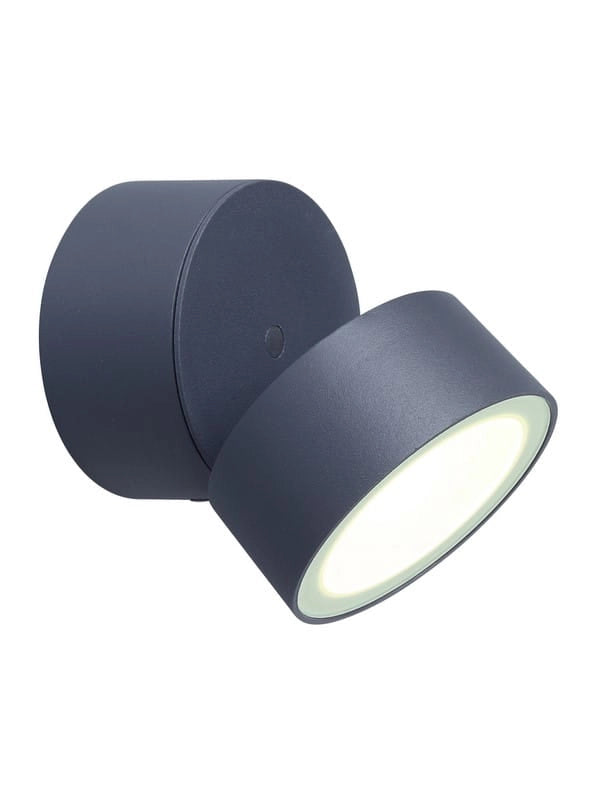 Plafoniera esterna LED Lutec Trumpet antracite IP54