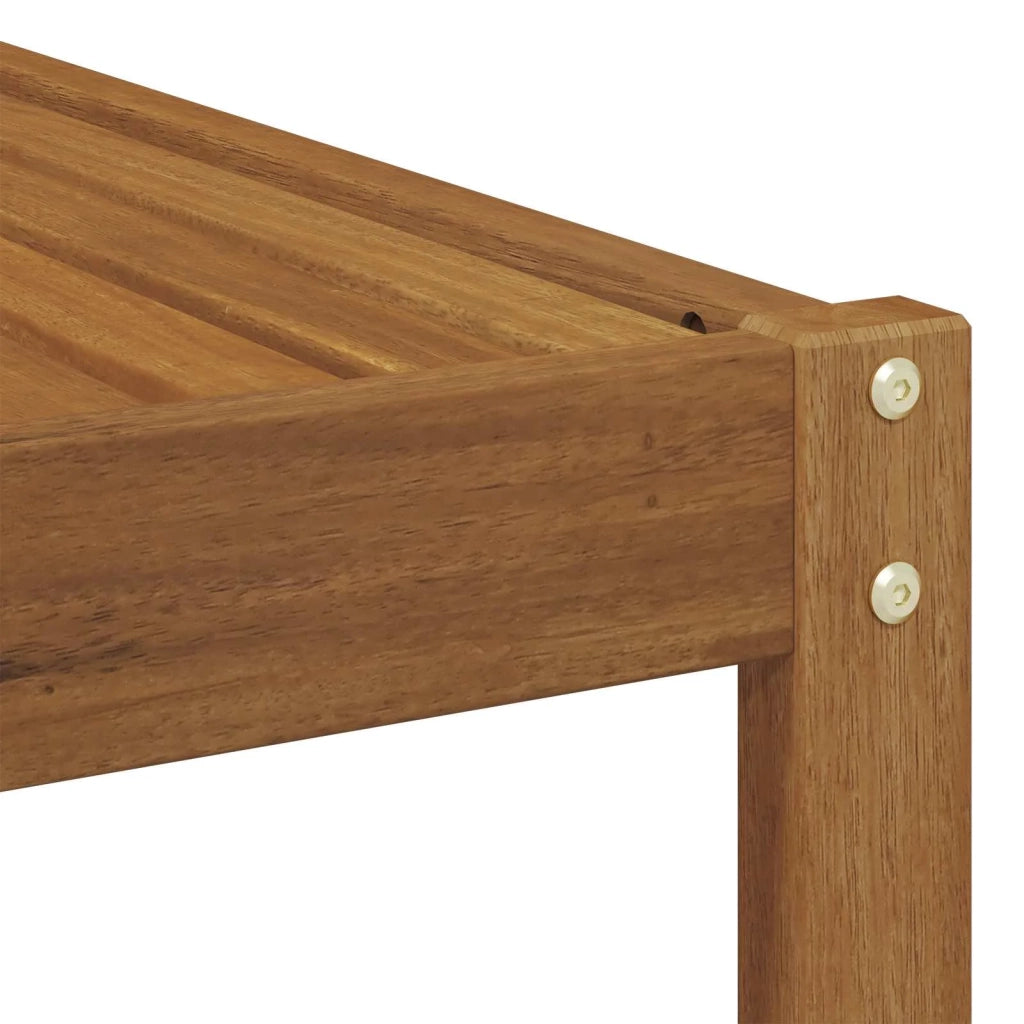 Set di divani da esterno-Sofa da giardino con cuscino 5 Pezzo Naturale e Crema