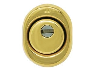 DEFENDER 325/C IN OTTONE LUCIDO  mm.50x15h. interasse mm.38    CIPIERRE