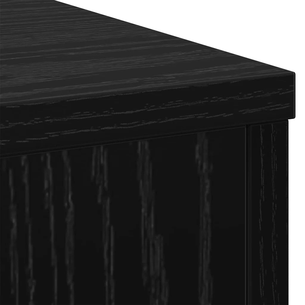 Supporto per piante | Sostegno per piante 2 pz Rovere Nero 30 x 30 x 70 cm