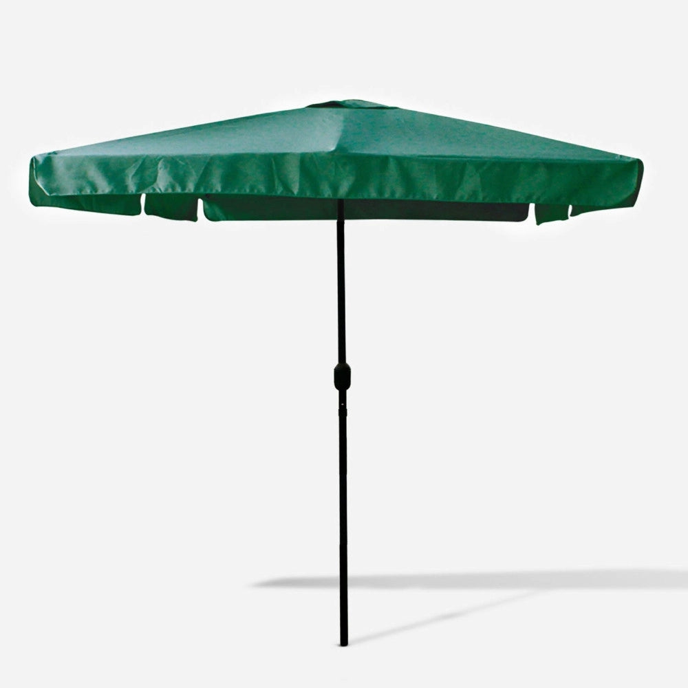 Trade Shop - Ombrellone Da Giardino 3x4 Mt Arredo Esterno Balcone Terrazzo Patio Verde 223235 -