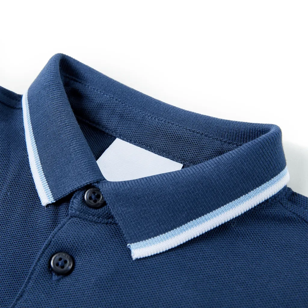 Polo da Bambino Blu Scuro 116