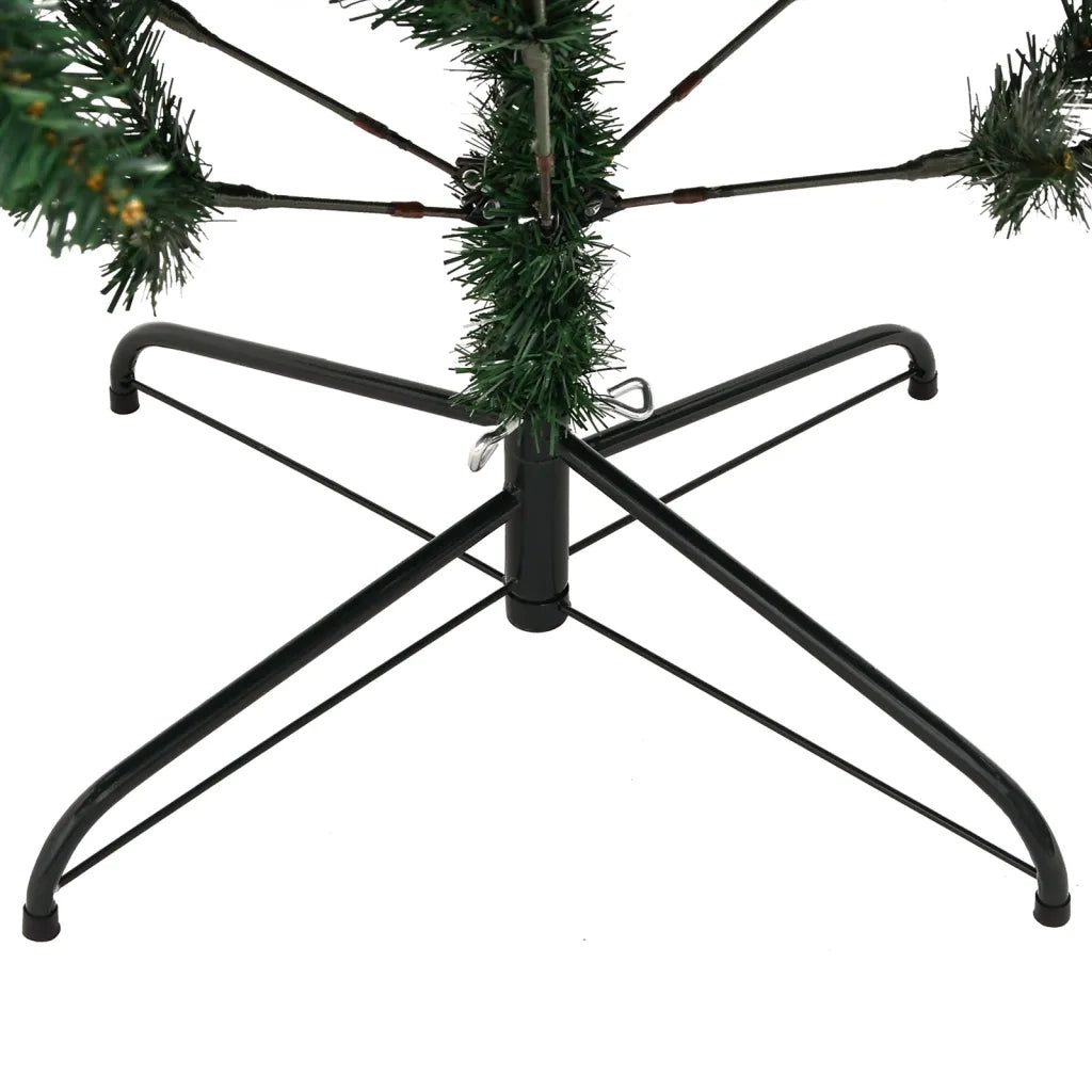 Albero di Natale Artificiale Incernierato con Base 240 cm 356764