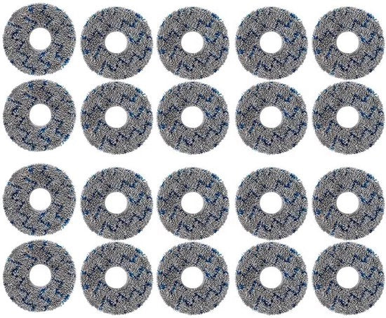 Accessori per Dweilpads compatibili con Ecovacs DEEBOT X1 T10 X2 Omni T30S Deebot T20