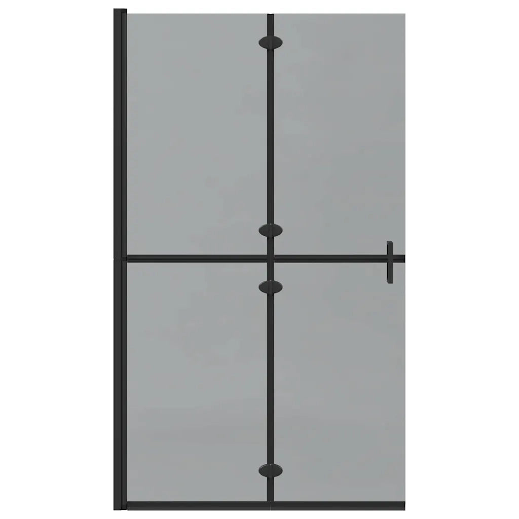 Parete doccia walk-in Nero 110 x 6,5 x 190 cm 42017967