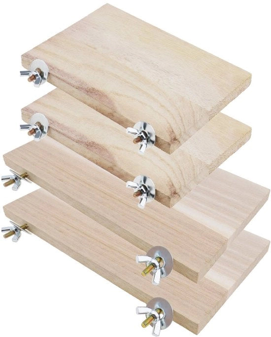 Supporto per Animali in Legno 4x - Stand per Animali - Naturale 

Modello: 
Dimensioni: 
Peso: 
Materiali: Legno 
Colore: Naturale 
Quantità: 4x