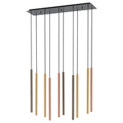 Lampada a sospensione Nowodvorski Laser X multicolor 10xG9