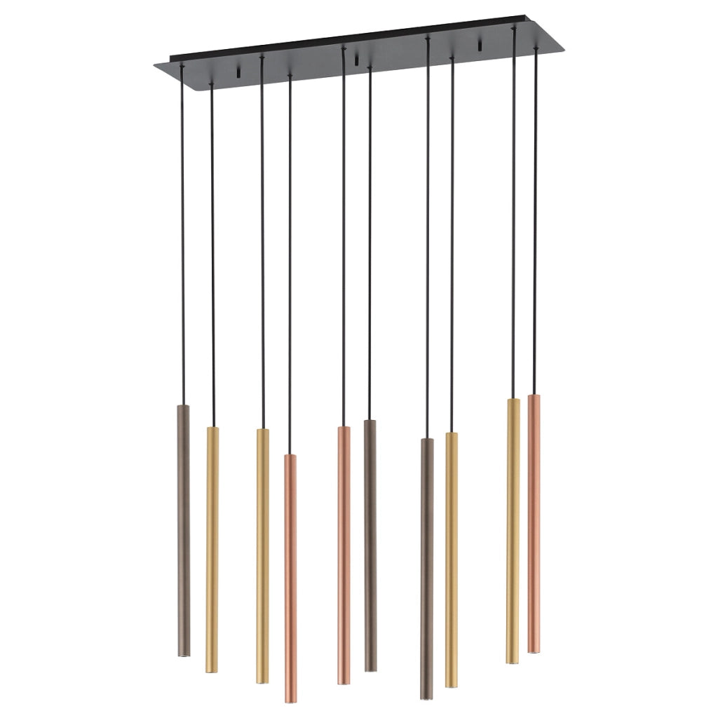 Lampada a sospensione Nowodvorski Laser X multicolor 10xG9