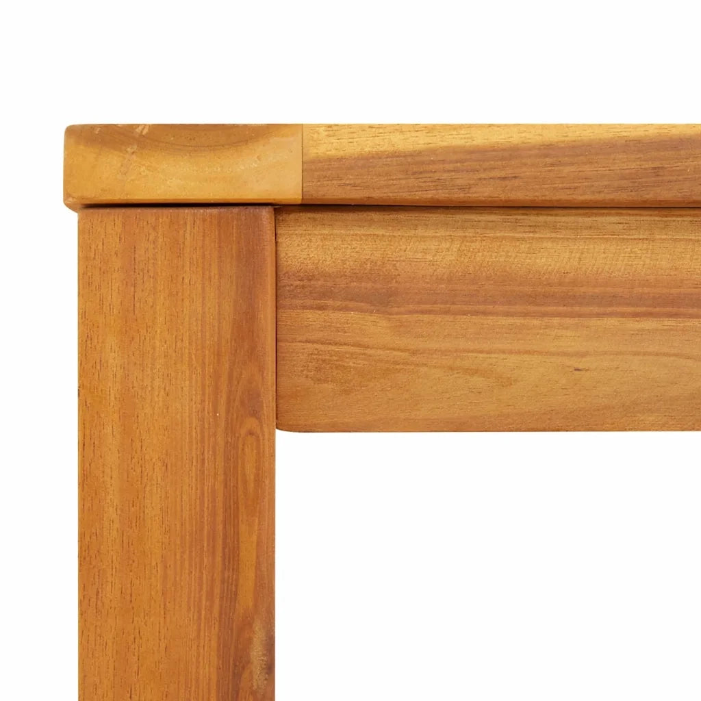 Tavolo da Pranzo da Giardino 180x90x75 cm Legno Massello Acacia 366371