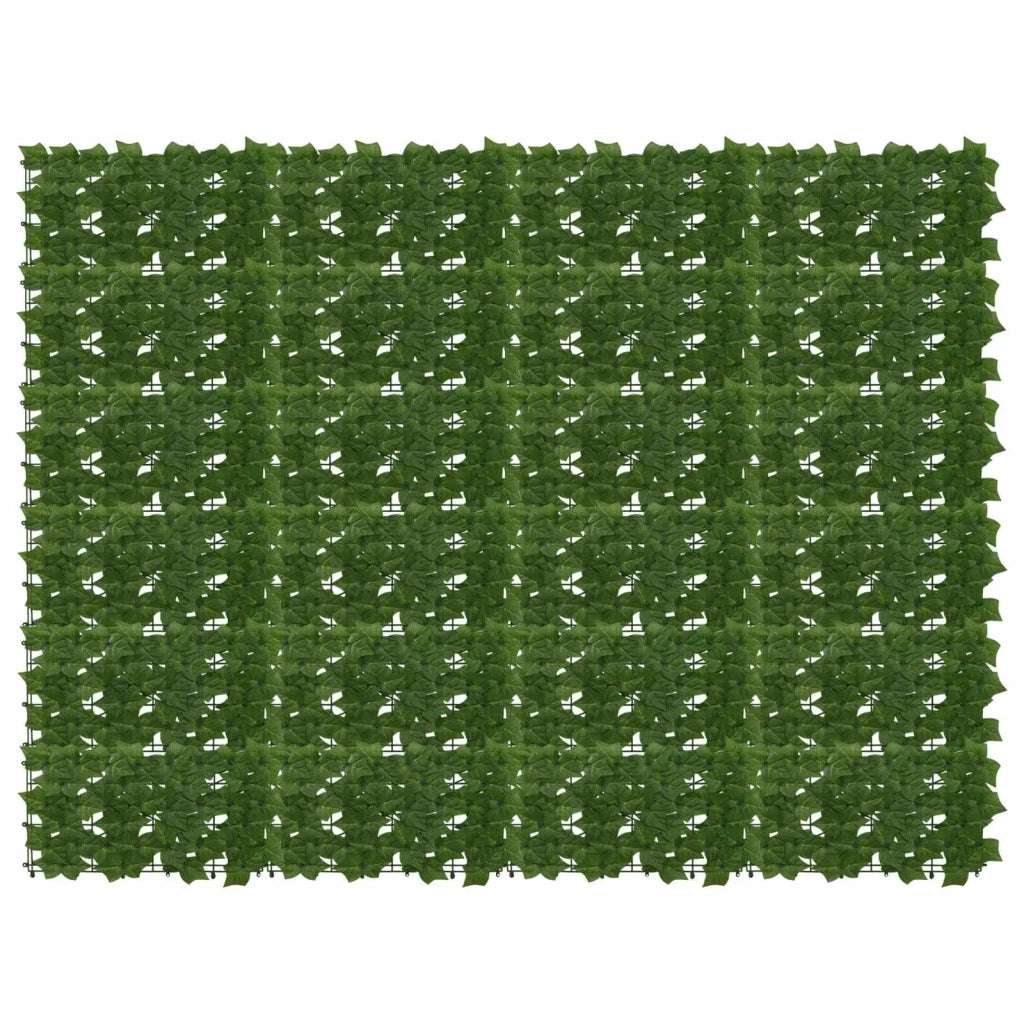 Paravento da Balcone | Schermo per balcone con foglie Verde 200 x 150 cm