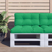 Cuscini per Pallet 2 pz Verdi in Tessuto 360716
