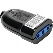 PRESA MOBILE AIGOSTAR - NERO 2P+T 10A- 12 pezzi