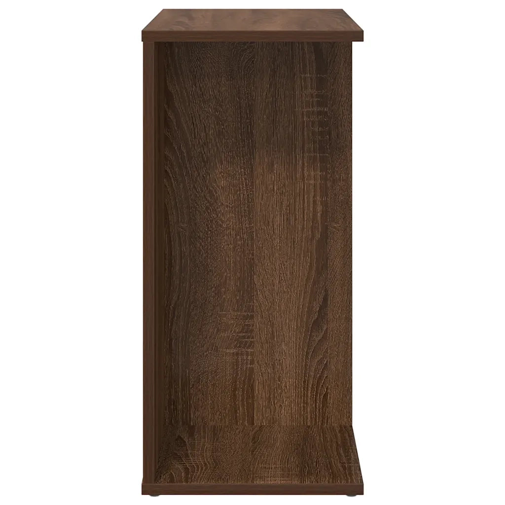 Comodino Rovere Marrone 40,5x31x60 cm in Legno Multistrato 858662