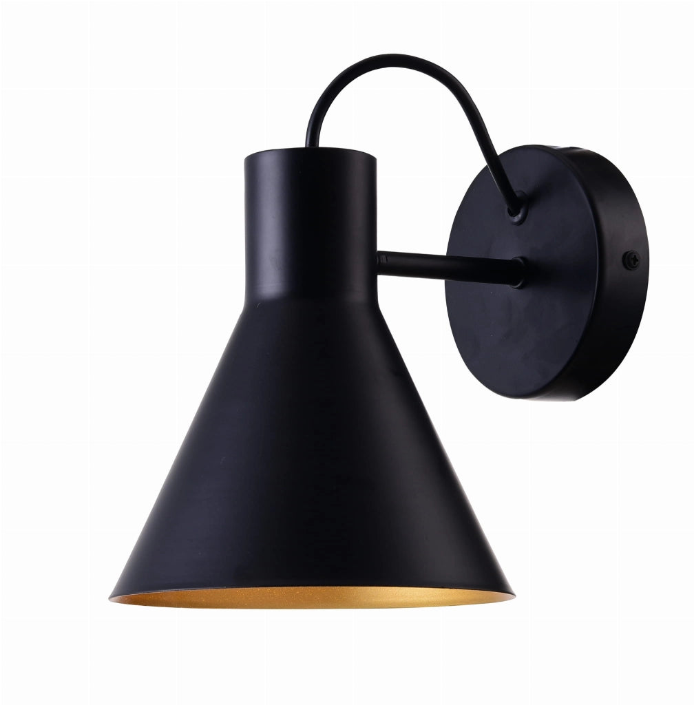 Applique Candellux More 21-71149 nera metallo E14 19x20cm