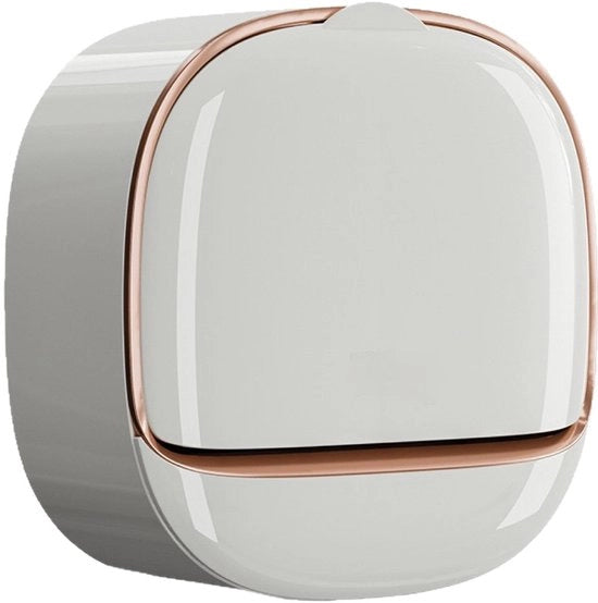 Scatola per sapone - Dispensatore di sapone - Plastica - 2 pezzi - Bianco
