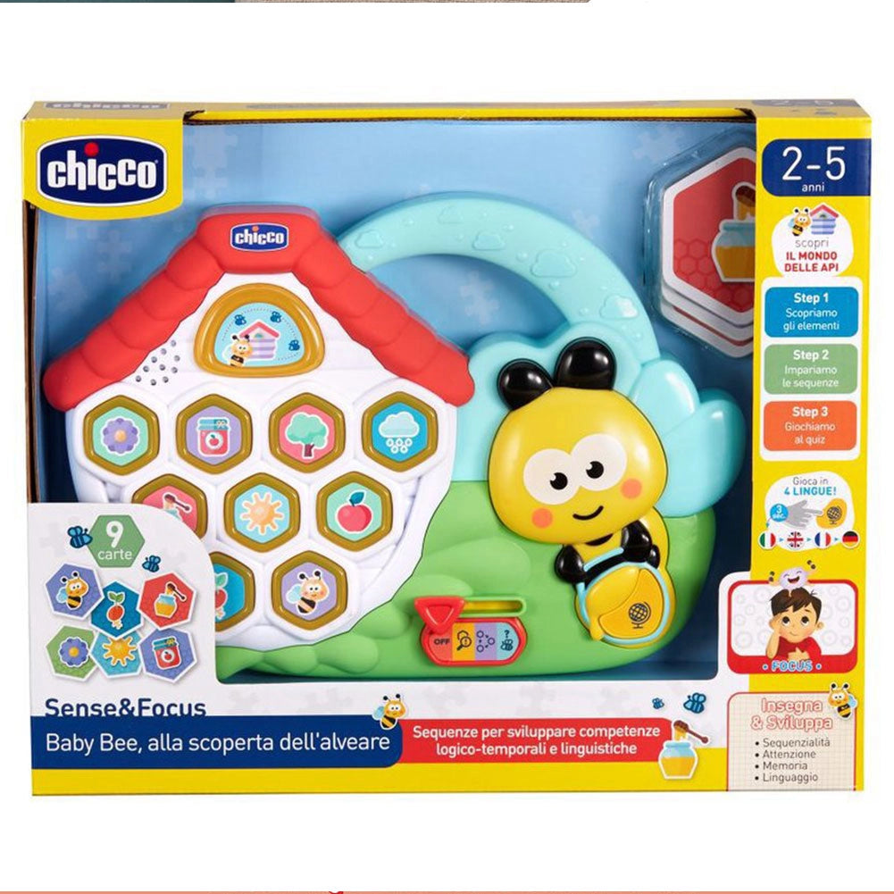 Chicco Baby Bee alla Scoperta dell'Alveare Centro Attività Elettronico 2-5 Anni