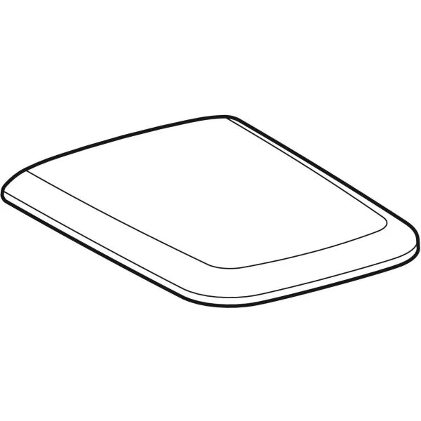 Sedile coprivaso copriwater Geberit iCon Square TERMOINDURENTE Chiusura ammortizzata soft close