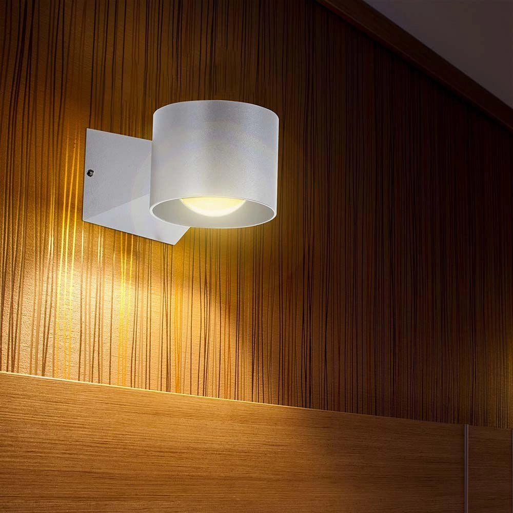 Applique LED V-TAC 5W su/giù bianca IP65 VT-1179 500lm